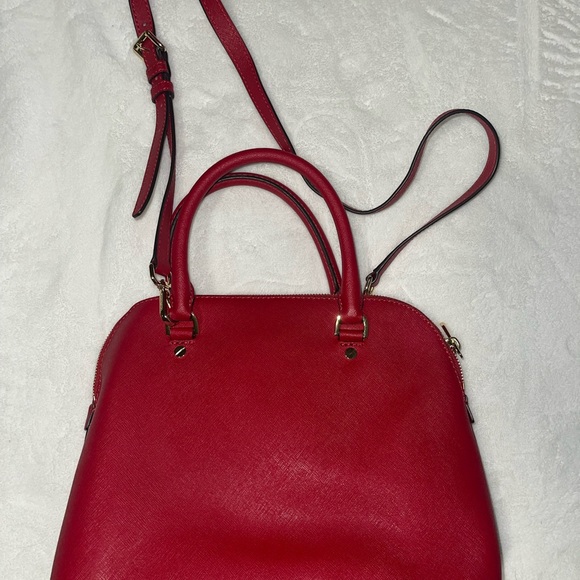 MK • “Microstud Cindy” • Michael Kors • Red Purse♥️ - Picture 4 of 7